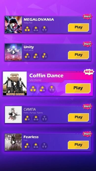 alt text: Giao diện bắt đầu chơi game Beat Shooter