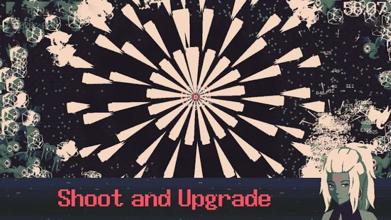 alt text: Hình ảnh gameplay khác của 20 Minutes Till Dawn, tập trung vào hiệu ứng hình ảnh khi nhân vật sử dụng kỹ năng đặc biệt.