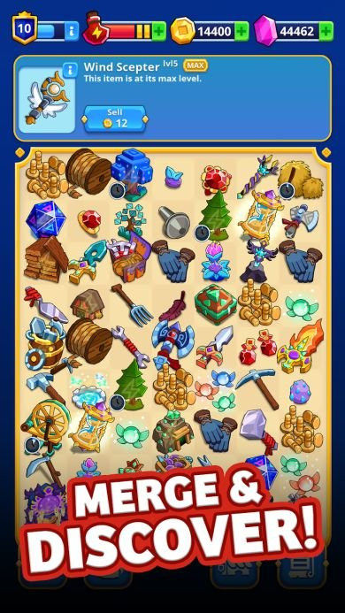 Medieval Merge   												  													 MOD APK (Vô Hạn Năng Lượng, Mua Sắm Free)												  												  													v1.43.0