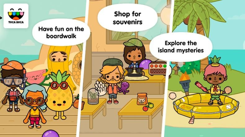 Toca Life: Vacation   												  													 MOD APK (Mở Khóa All)												  												  													v1.5.1-play