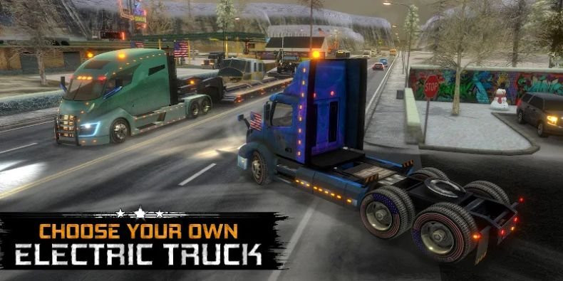 Truck Simulator USA   												  													 MOD APK (Vô Hạn Tiền Vàng)												  												  													v9.8.5